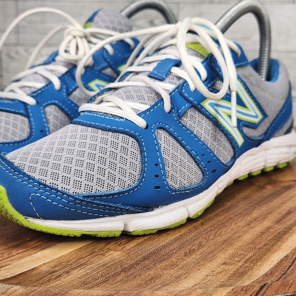New Balance 550 v3 Womens Gray Blue Mesh Running Shoes Size 6.5 B WE550BG3 - Picture 5 of 16